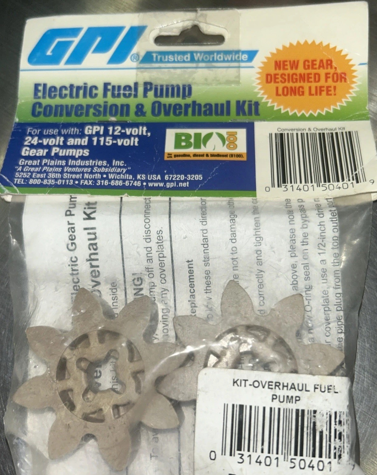 GPI Electric Fuel Pump Conversion and Overhaul Kit – 110504-1