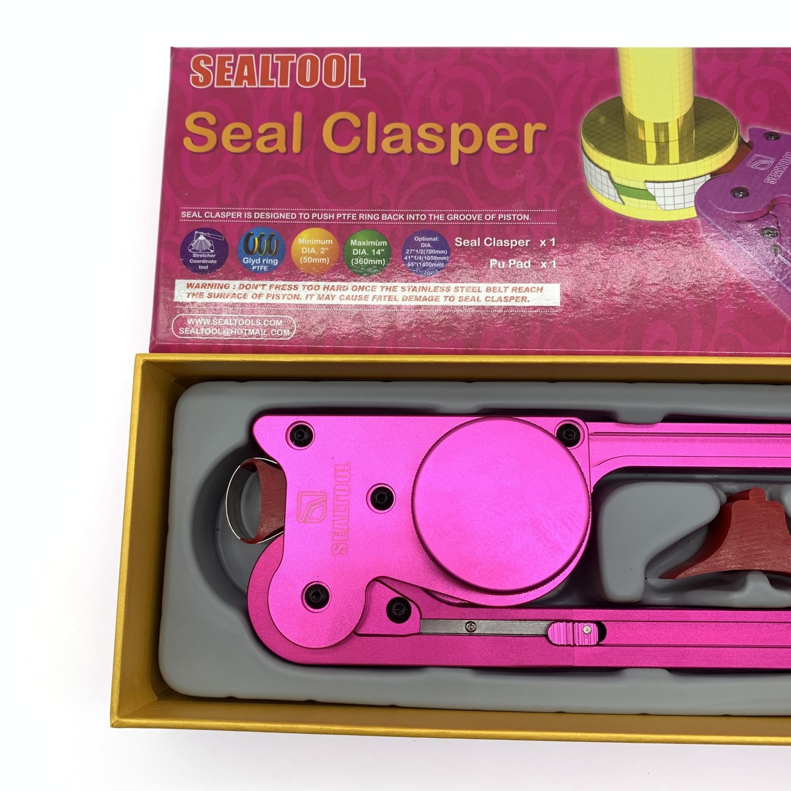 SEAL CLASPER (Version 5.0) Cylinder Rod Piston Seal Clasper Hydraulic Seal In…