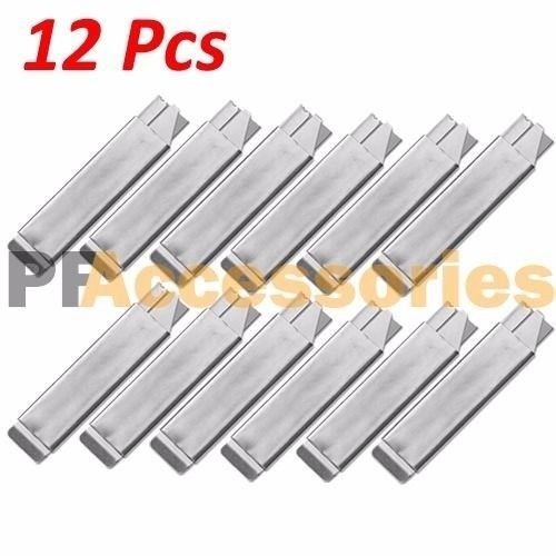 12x Carton Cutter Compact Utility Retractable Knife Box Cutter Single Edge Razor