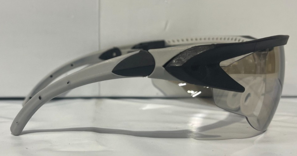 AOSafety Indoor Outdoor Anti Fog Clear Mirror Sun Safety Glasses ANSI Z87+