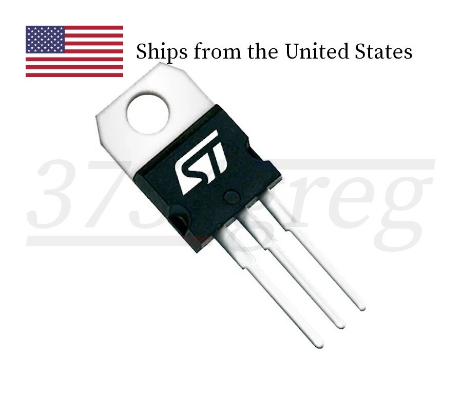 4pcs – 7905 (L7905CV-DG) – -5V 1.5A Negative Voltage Regulator – TO-220 – ST