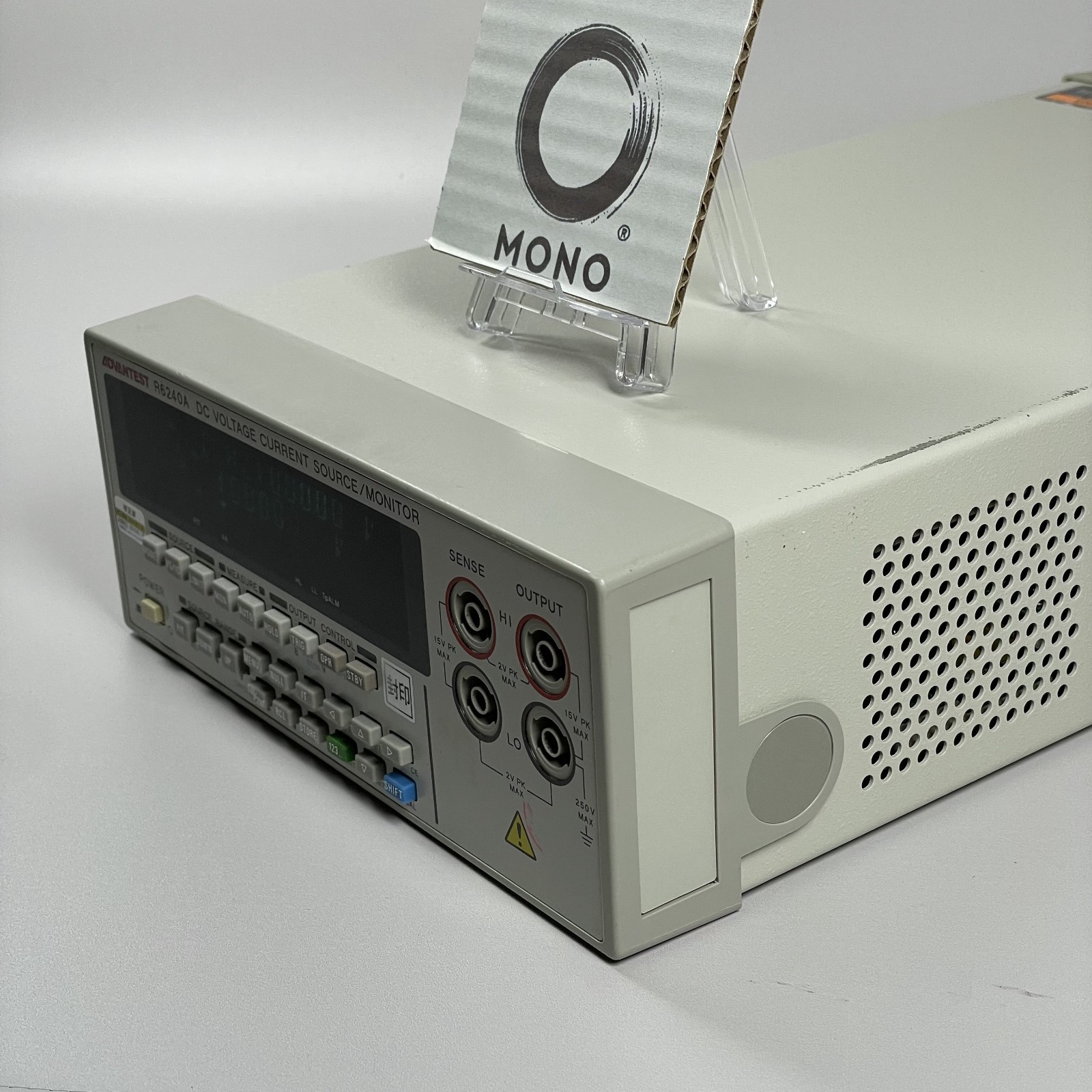 ADVANTEST ADCMT R6240A DC Voltage Current Source Monitor A15 Tested Used from JP