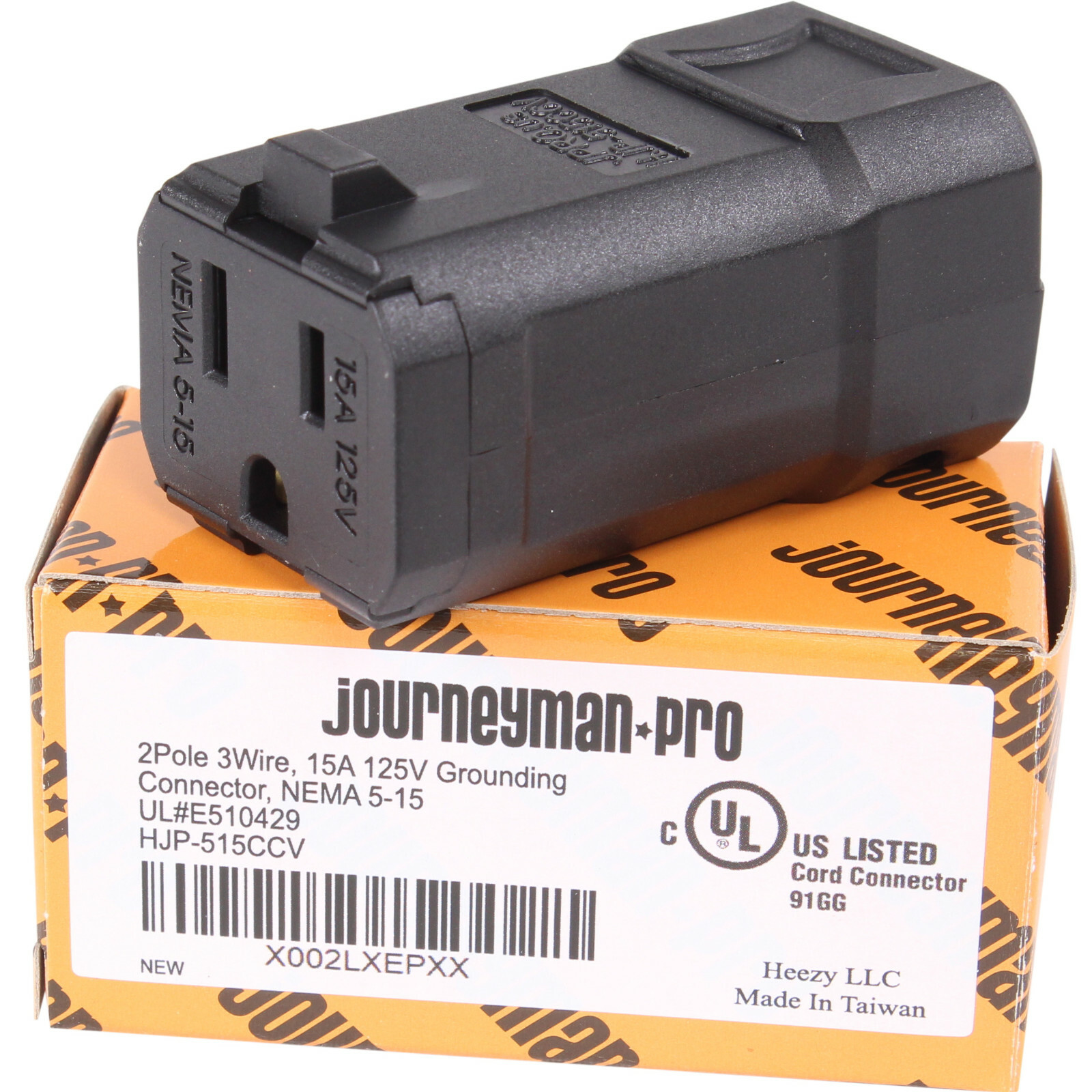 Female Extension Cord Replacement Ends 15 Amp Power Plug Electrical Repair 5-15