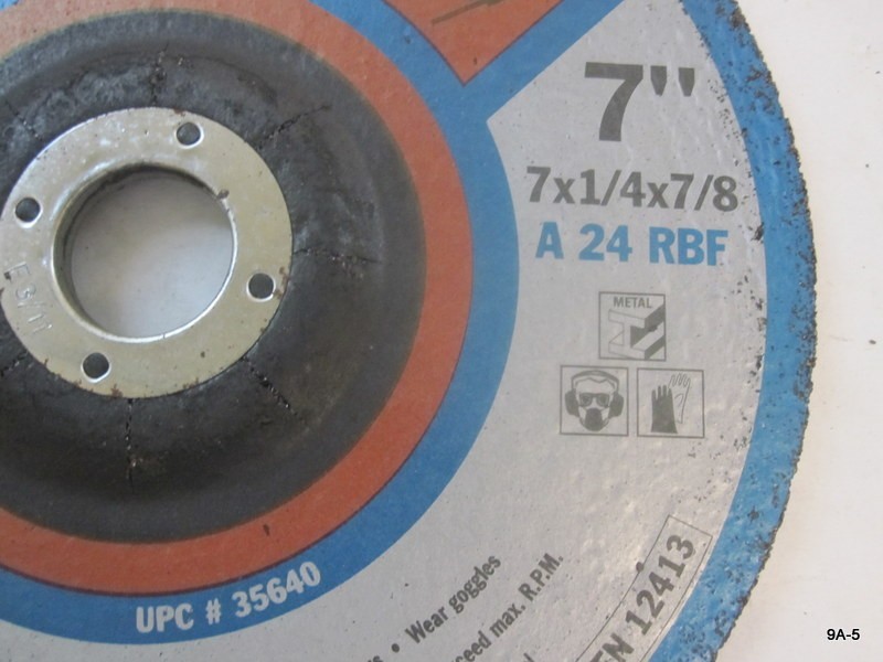6 Pack CGW 35640 Depressed Center Grinding Wheels 7″ x 1/4″ x 7/8″