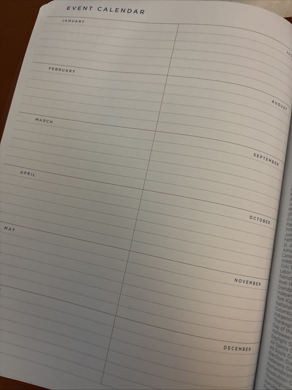 At-A-Glance 2026 Calendar Planner Monthly New Year Brown YP600-09 Clipboard