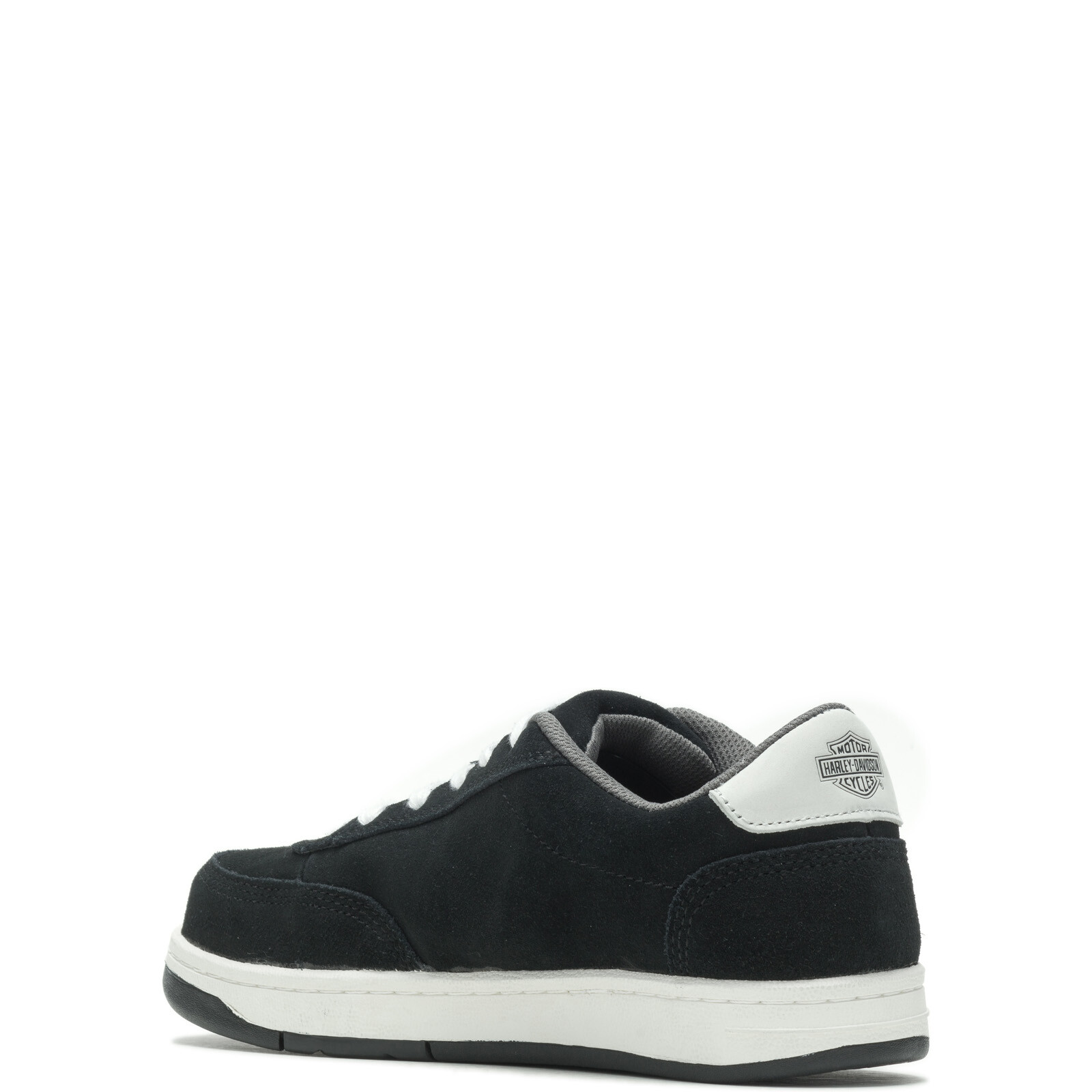 Harley-Davidson Static Steel Toe Suede Mens Black Athletic Work Shoes