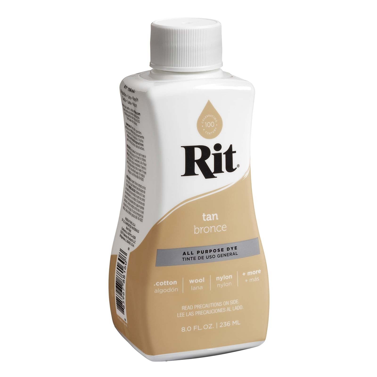 Rit All-Purpose Liquid Dye, Tan
