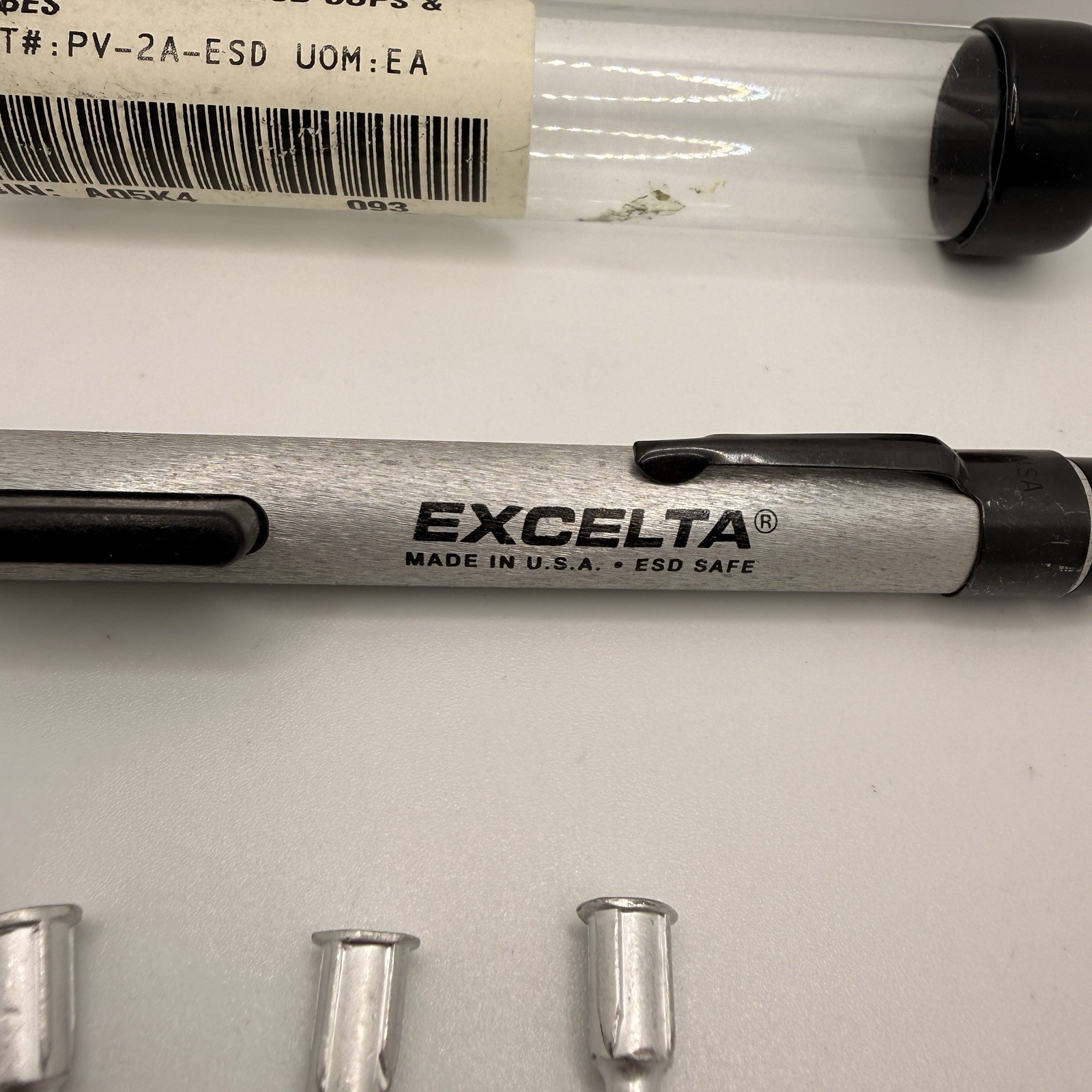 Excelta PV-2A-ESD Pen-Vac Vacuum Pickup Tool Kit – ESD Safe SMT Pick & Place