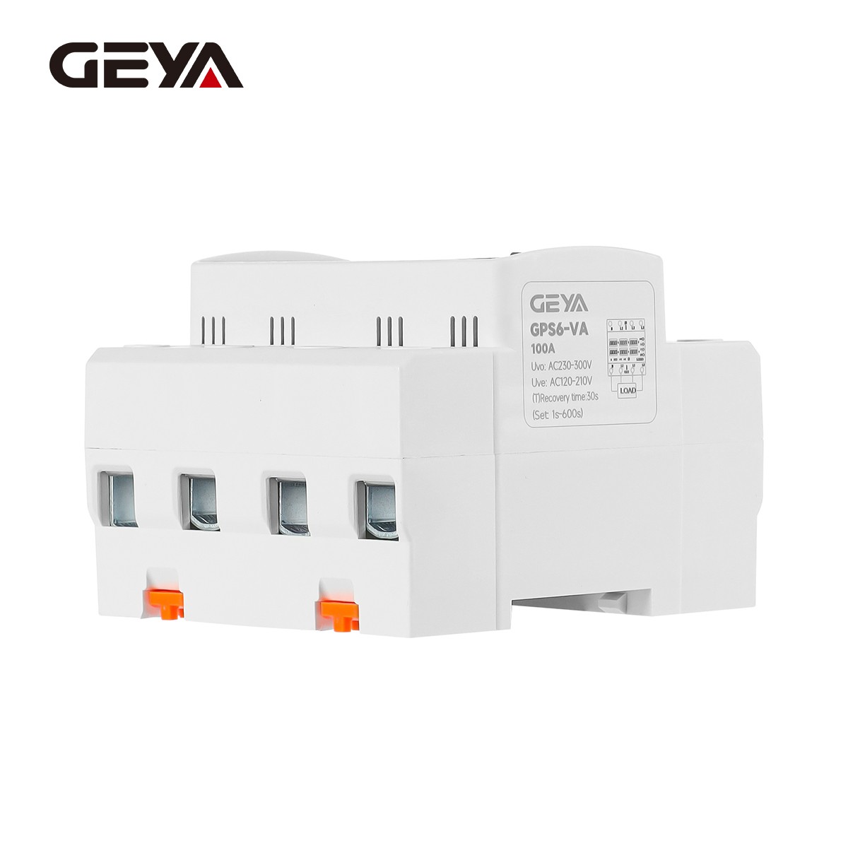 GEYA Digital Display Voltage Current Protect Device 4P 63/100A 220V Three Phase