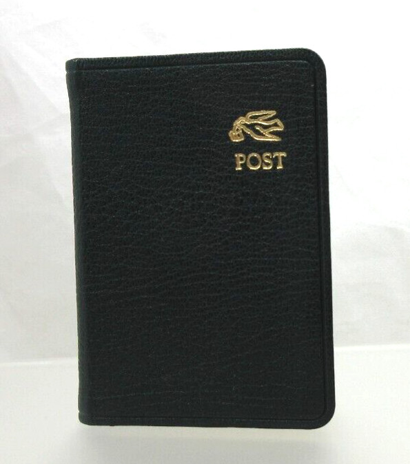 Post Miniatures Mini Notebook Leather Cover 160 Lined Pages DARK GREEN