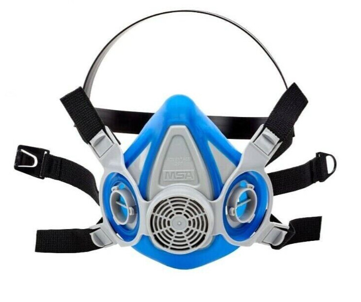 MSA MEDIUM Half Face Mask Reusable Respirator Facepiece Respiratory Protection