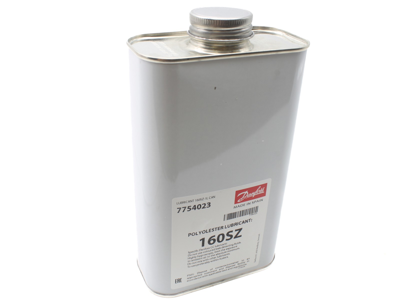 7754023 Danfoss Liter Can Poe Lubricant 160Sz OEM 7754023