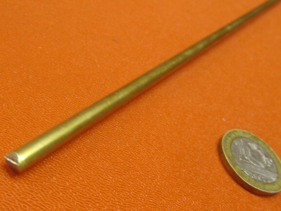 360 Brass Rod 3/16″ (.188″) Diameter x 24.0″ Length, 4 Pcs, 8 Ft