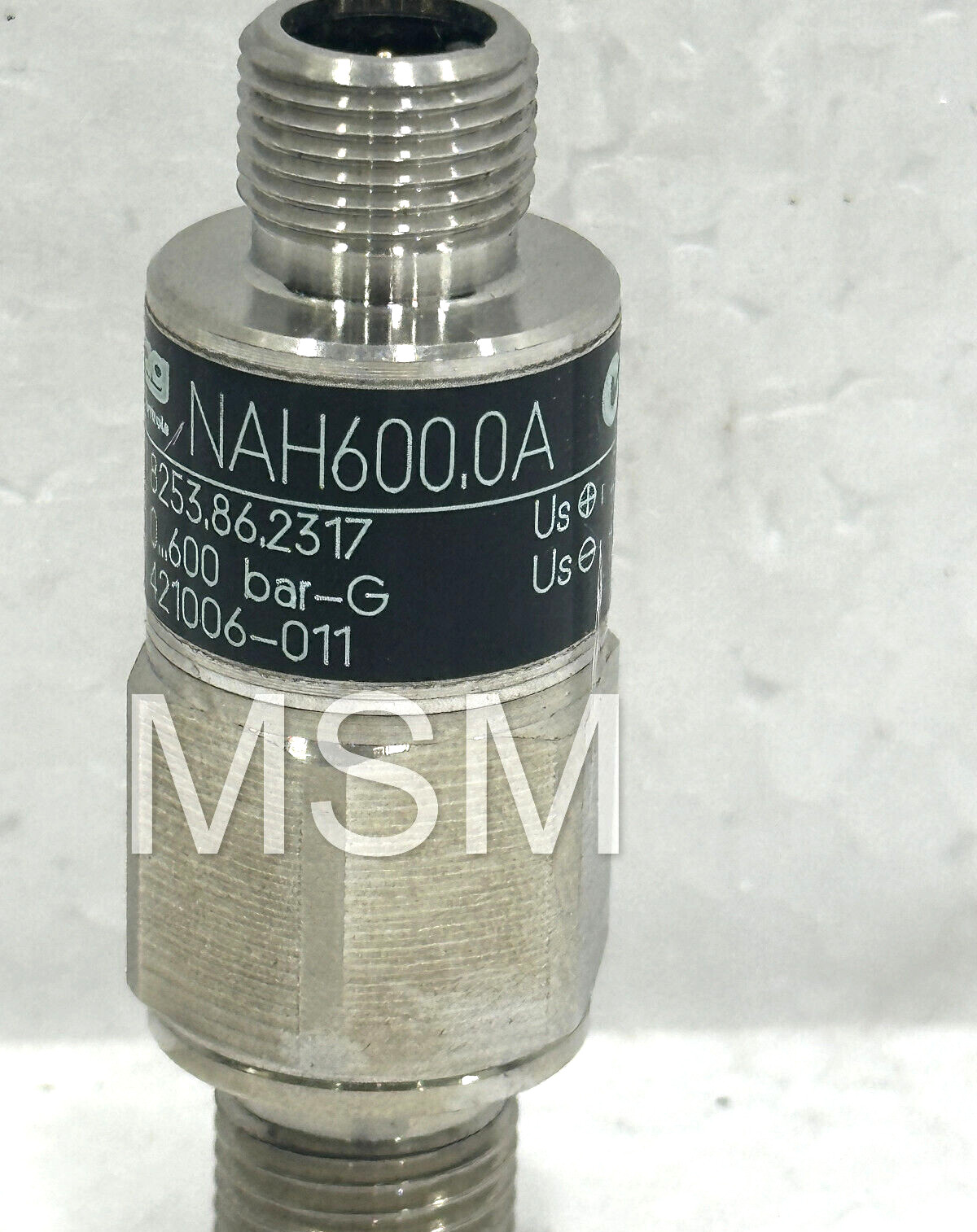 TRAFAG NAH600.0A / TYPE :8253.86.2317 RANGE 0…600 BAR-G