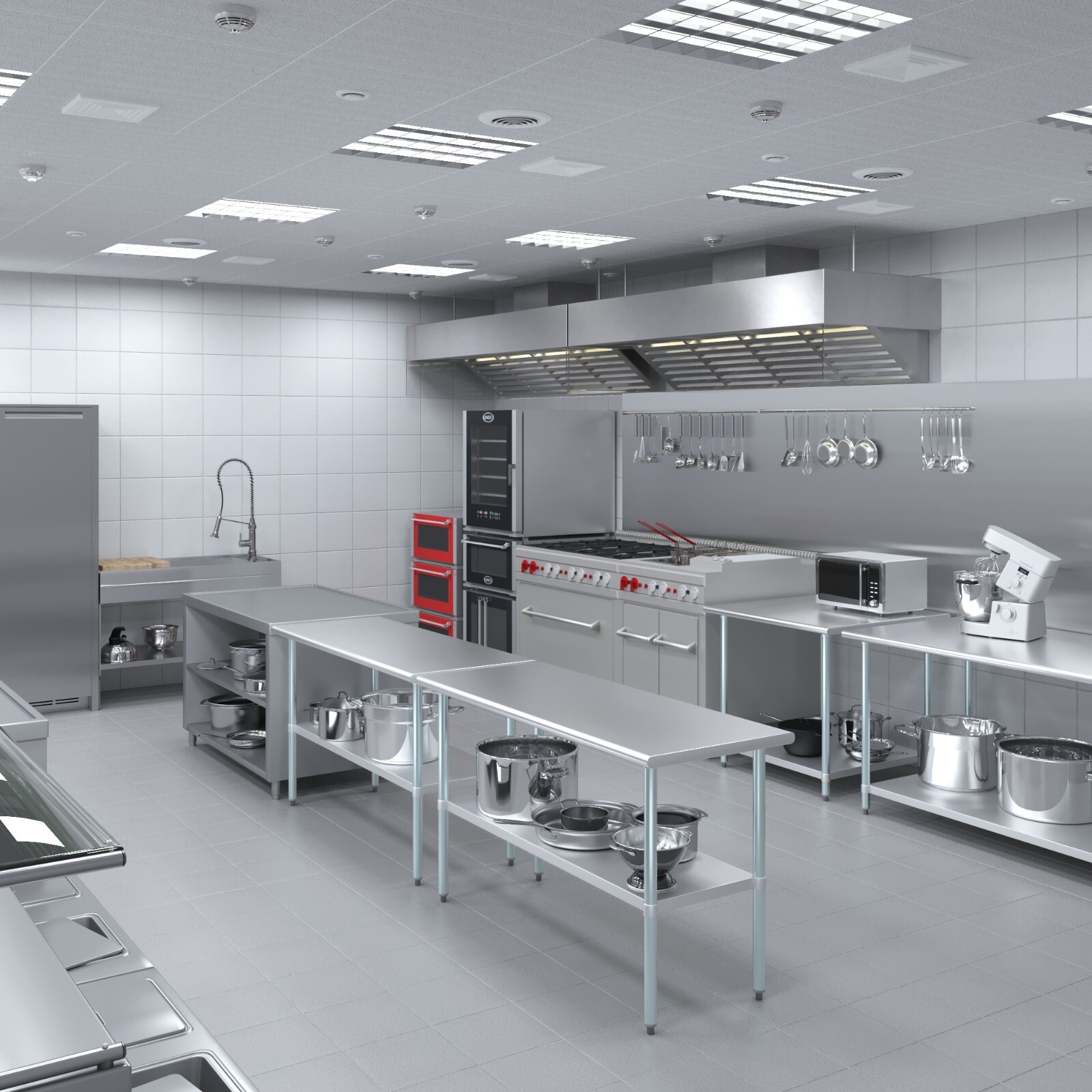 Stainless Steel Food Prep Work Table with Adjustable Undershelf 24”x60”