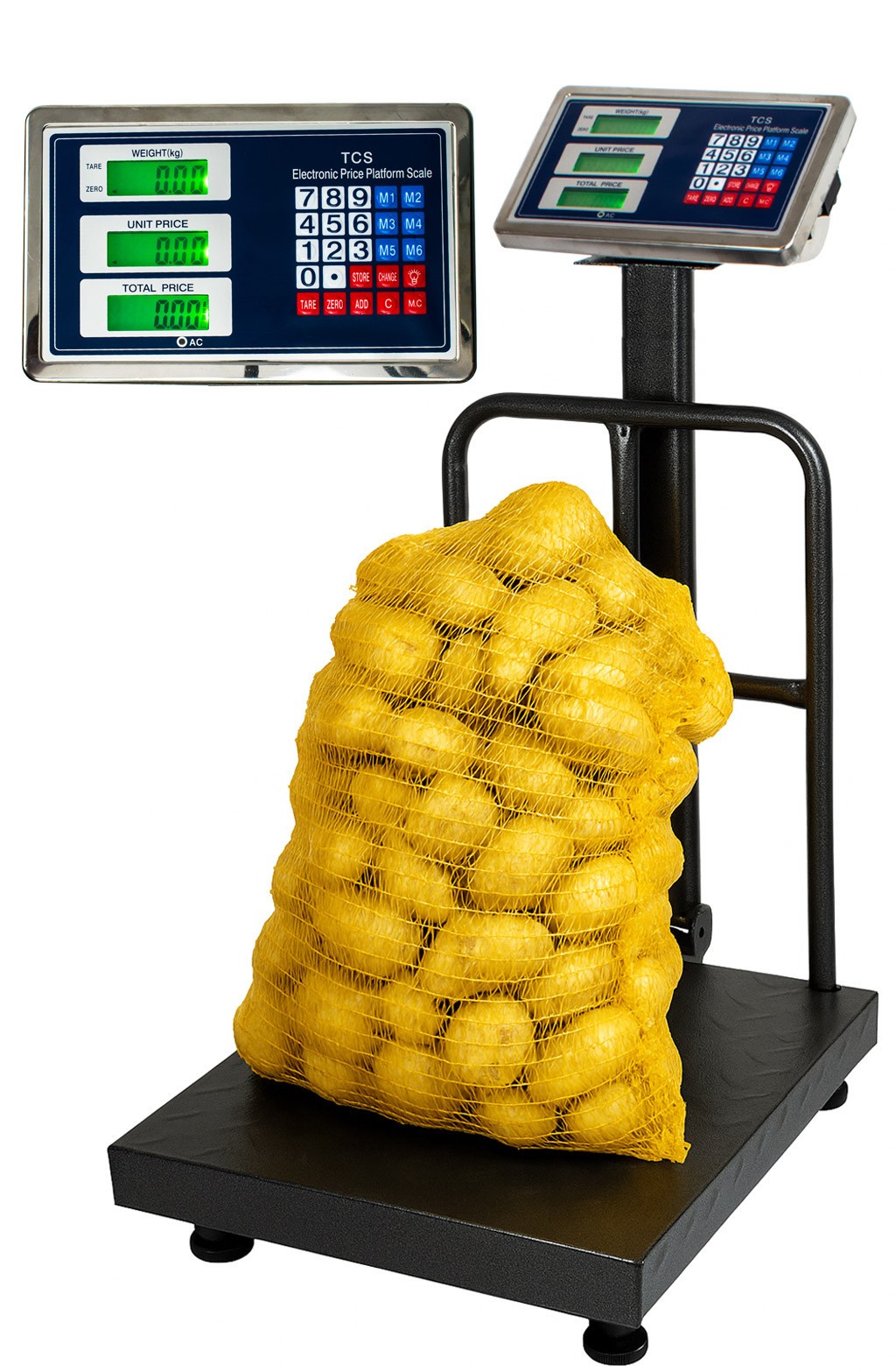 Platform Scales Potato Scales 150 kg Digital Parcel Scales Warehouse Market Scales LCD