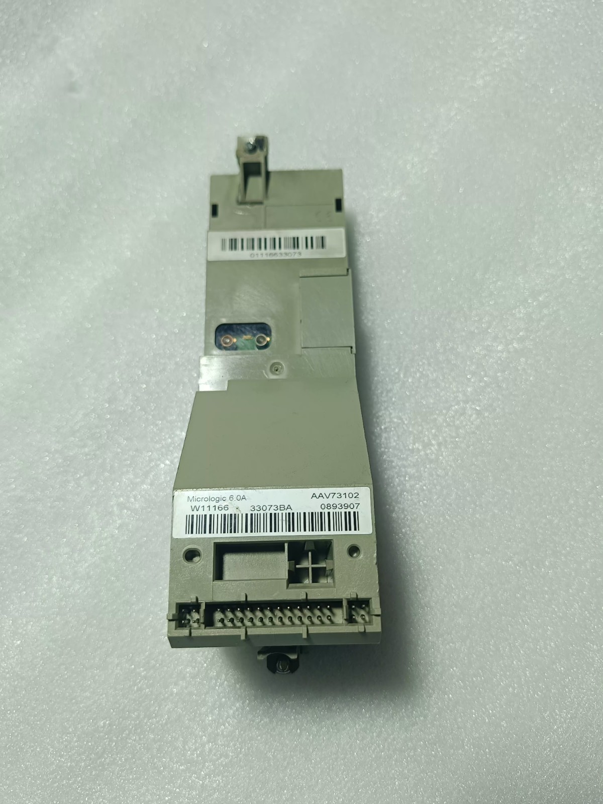 SCHNEIDER MICROLOGIC 6.0A CIRCUIT BREAKER TRIP UNIT 33073BA W11166 AAV73102