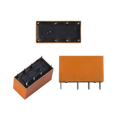 Coil DPDT PCB Power Relay DC 12V 8 Pins Mini Power Relay PCB Rel Color: DC 12V
