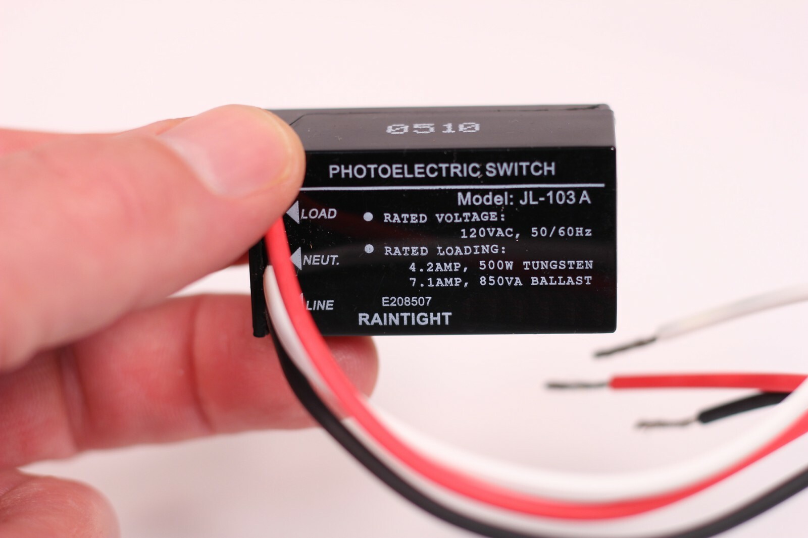 Outdoor Hard-Wired Post Eye Light Control Electric Photocell Dusk to Dawn Sensor