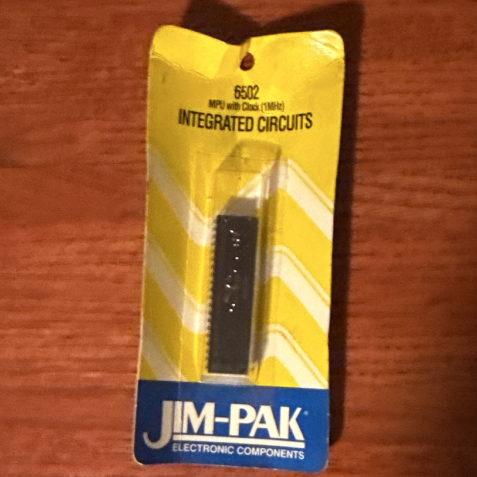 R6502P 6502 8-Bit CPU Microprocessor 1MHz DIP-40 JIM-PAK New Sealed NOS Vintage