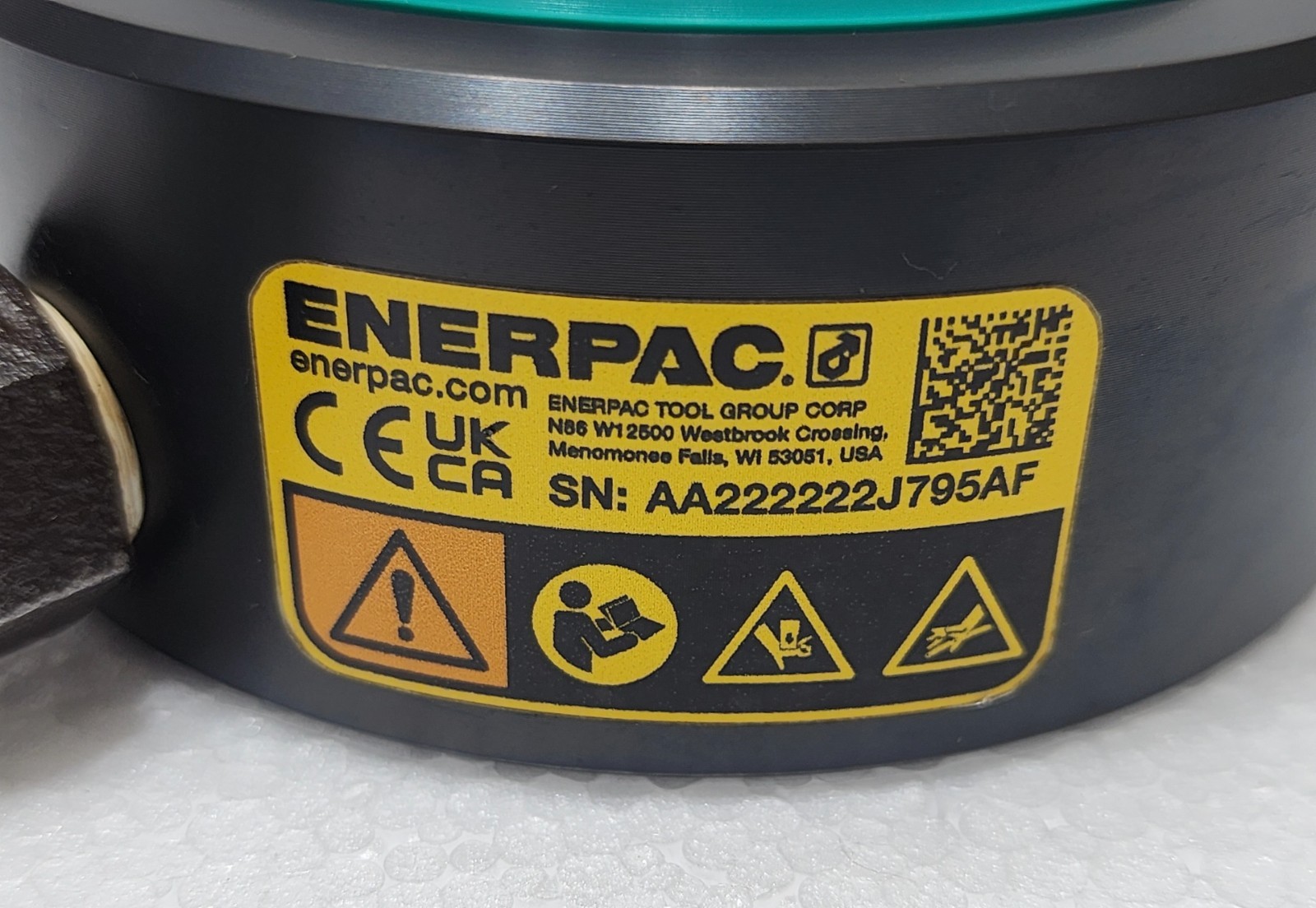 Enerpac CUSP30 Ultra Flat Hydraulic Cylinder 31.5ton 0.24in / 6mm Stroke