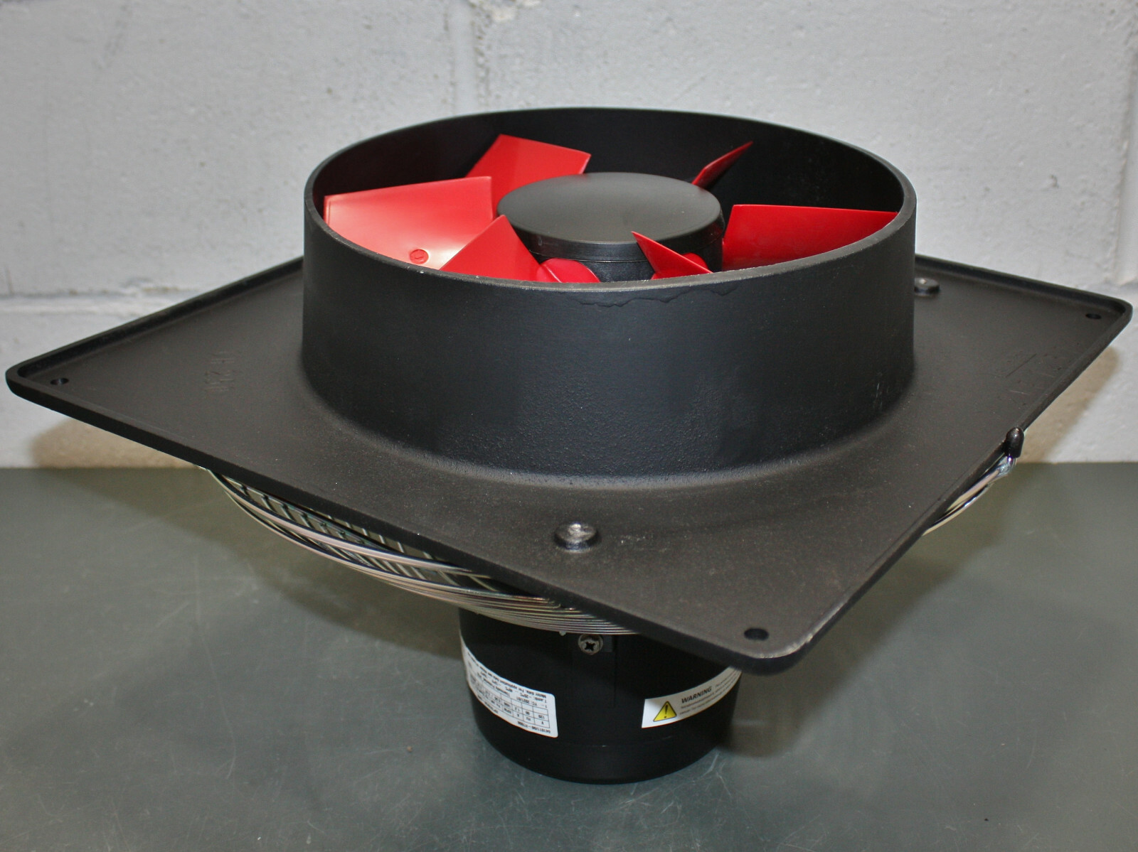 Multifan 10″ Corrosion Resistant Exhaust Fan V4E25K2M72100, 120V AC, 880 CFM