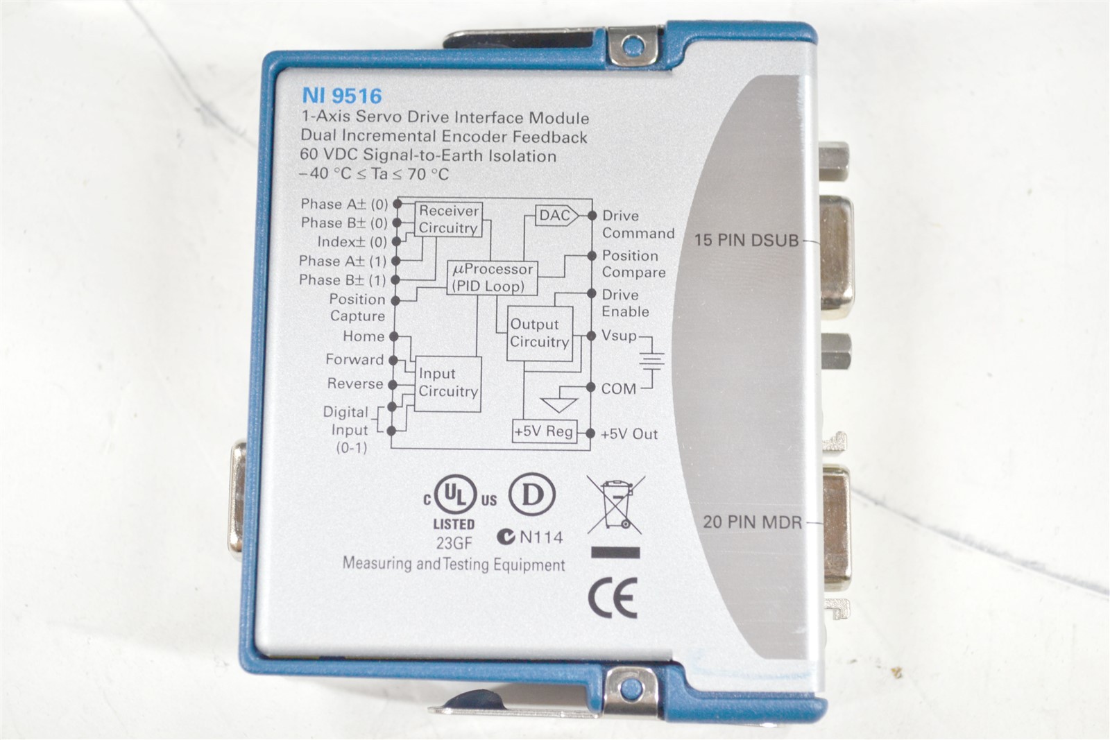 NI cRIO-9039 CompactRIO Controller Bundle w/ 2x 9516, 9477, 9263, 9870, 3x 9215