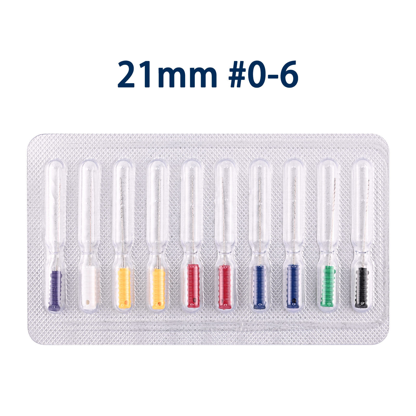 10Pc/Pack Dental Clinic High Quality Barbed Broaches Endodontic Steel Nerve 21mm