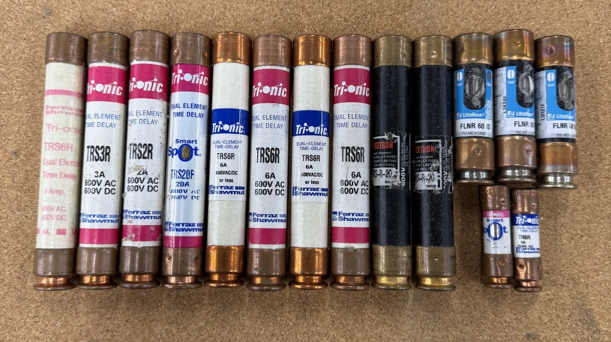 15x DUEL ELEMENT TIME DELAYED FUSE ASSORTMENT MULTIPLE BRANDS