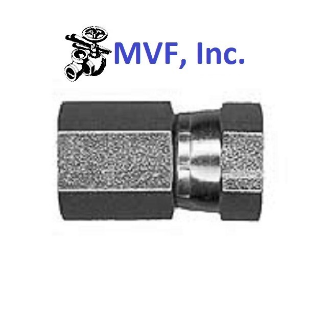 3/4″ Female NPT x 3/4″ Female NPSM Pipe Swivel Straight Adapter Steel 1405-12-12