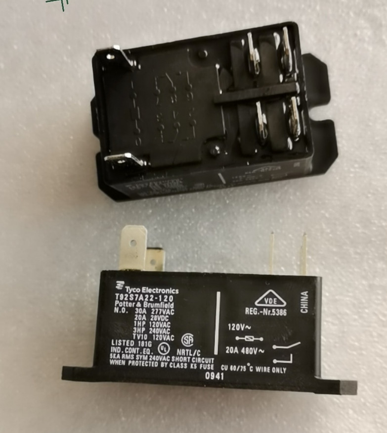 1PCS New Tyco Relay 30A/120VAC T92S7A22-120 T92P7A22-120