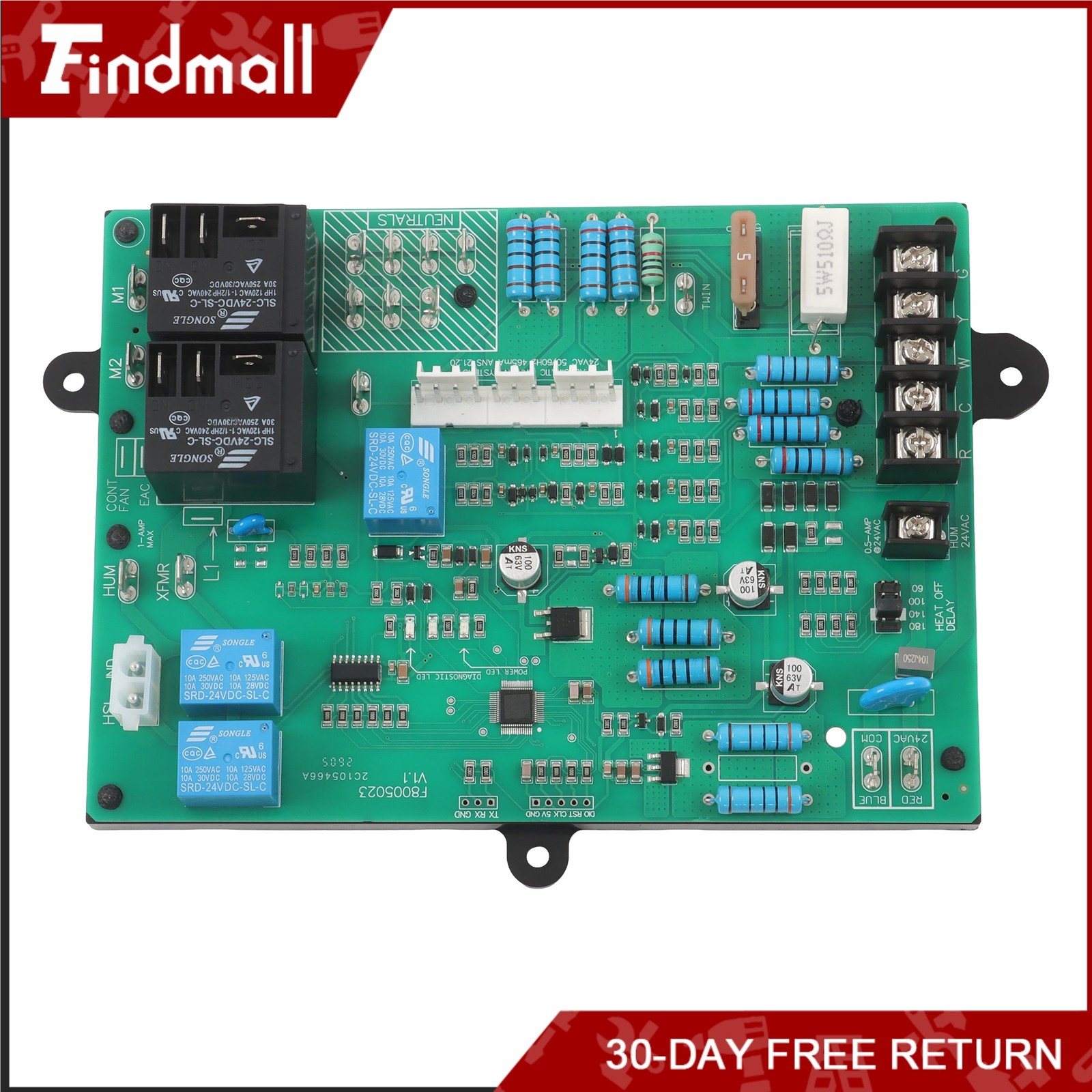Findmall Gas Furnace Circuit Board HK42FZ018 CEPL130590-01 1172550 Control Board