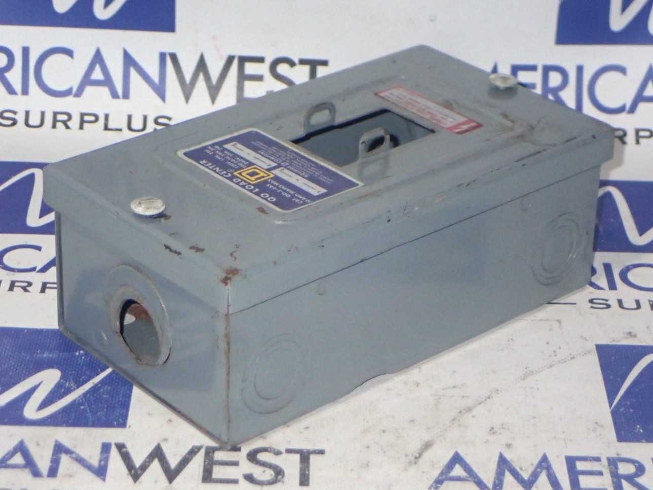 Square D QO-2-4AS QO24AS Single Phase 70 Amp 120/240 Volt QO Load Center