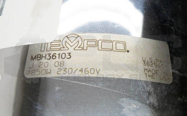 NEW TEMPCO MBH36103 HEATER BAND 8″ 1850W 230/460V