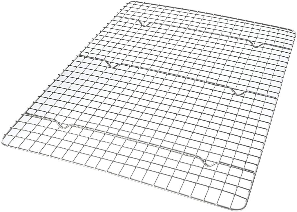 USA Pan Half Sheet Cooling Rack, Nonstick Aluminized Steel