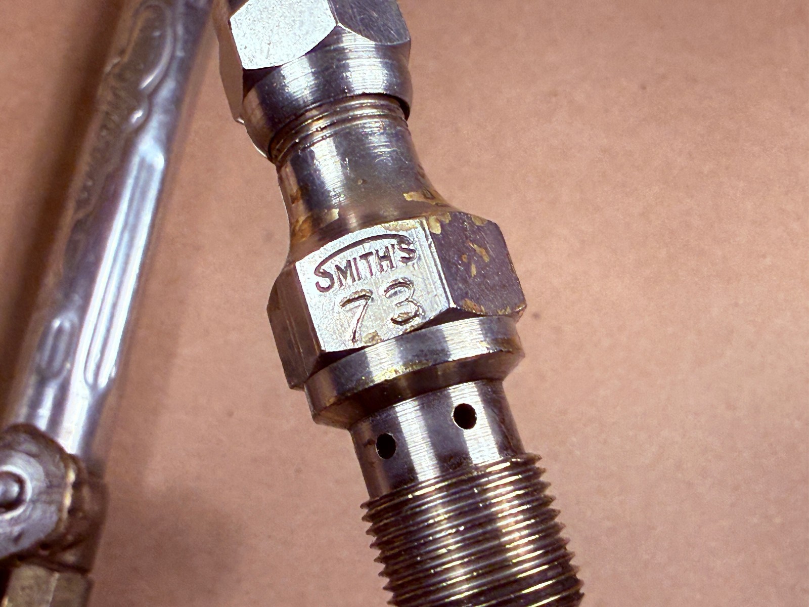 Vintage Smiths Lifetime Torch Body w/ 2 Tips – 71 73 – USA – WH200A ? + Sparker