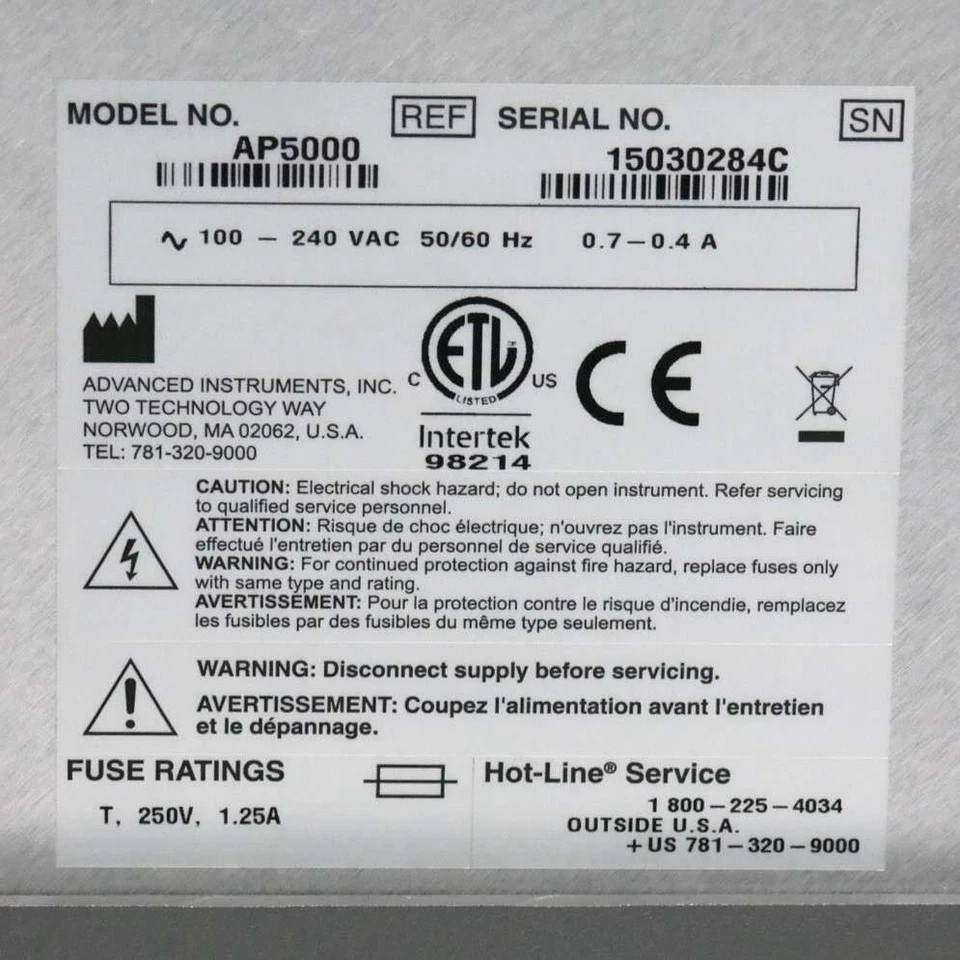 Spiral AP5000 Autoplate Automated Plating System Advanced Instruments