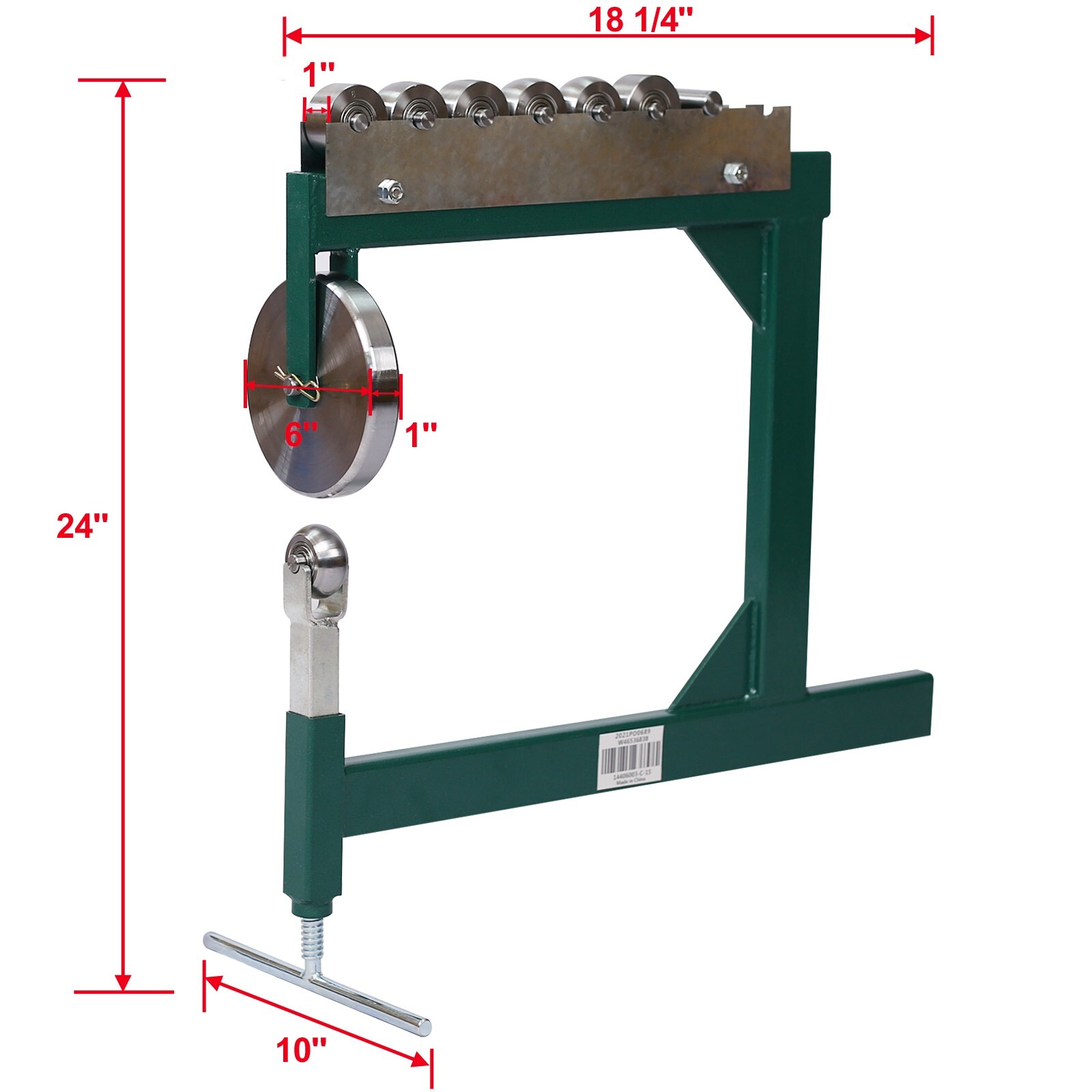 Stark USA English Wheel Sharper Benchtop Work Sheet Metal Bench Machine Tool US
