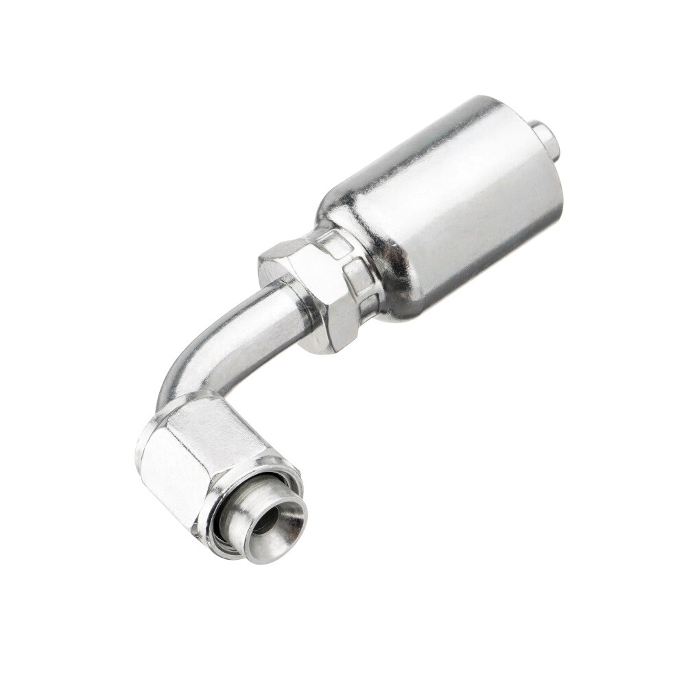NEW 10 PCS 13943 4-4 PK STYLE HYDRAULIC HOSE FITTINGS 1/4″ FJIC 90 Degree