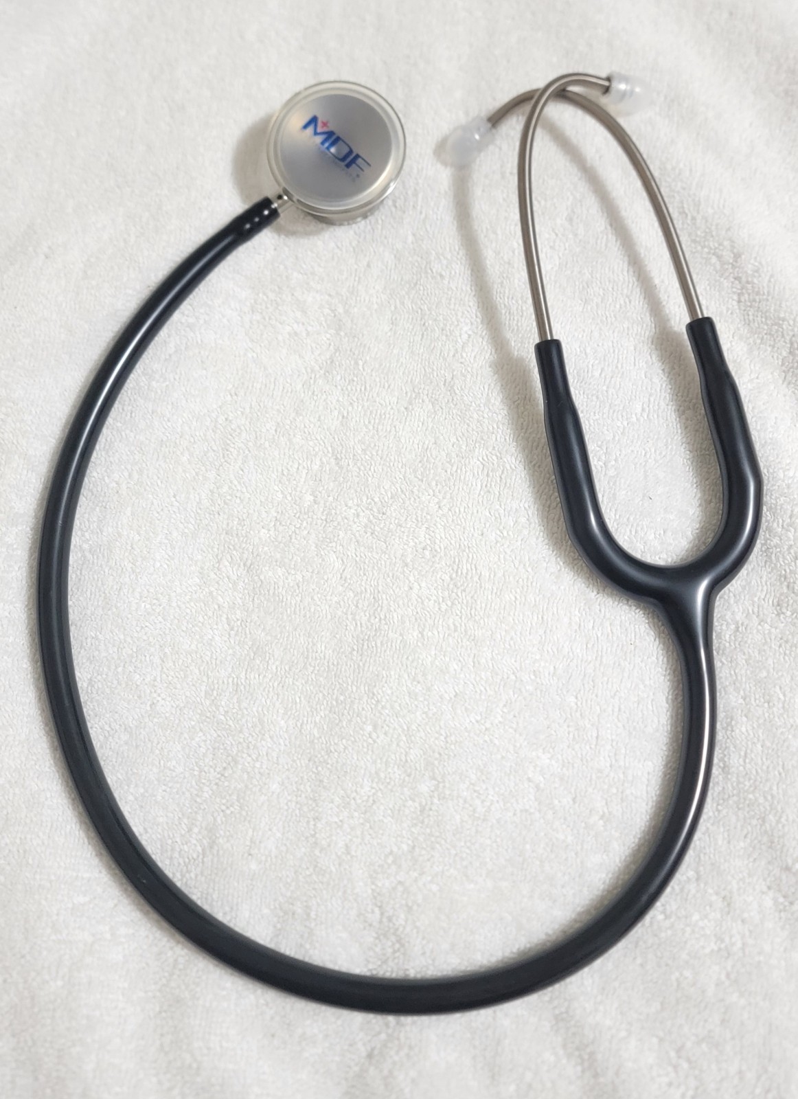 MDF MD One Epoch Titanium-Dual Head Stethoscope w/accessories