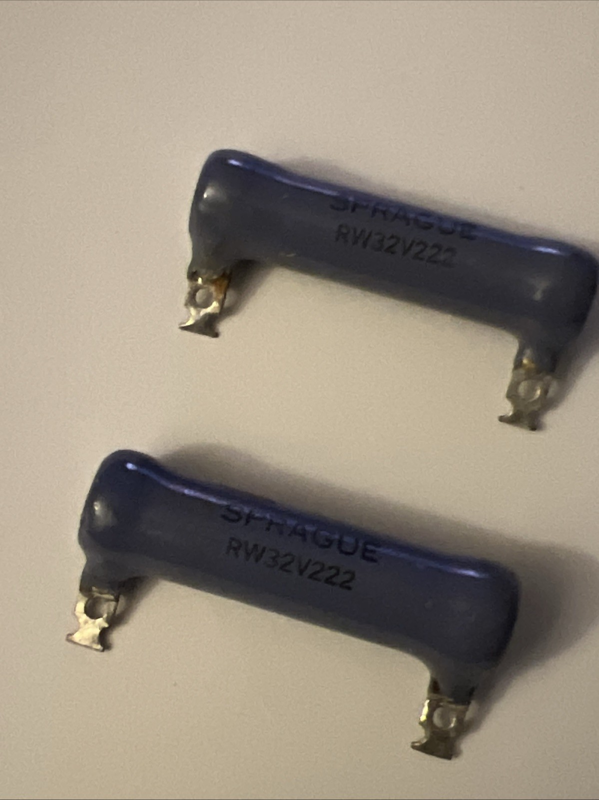 2200 ohm 20W 5% Wirewound Power Resistor Ceramic By Sprague New Quantity Of 2