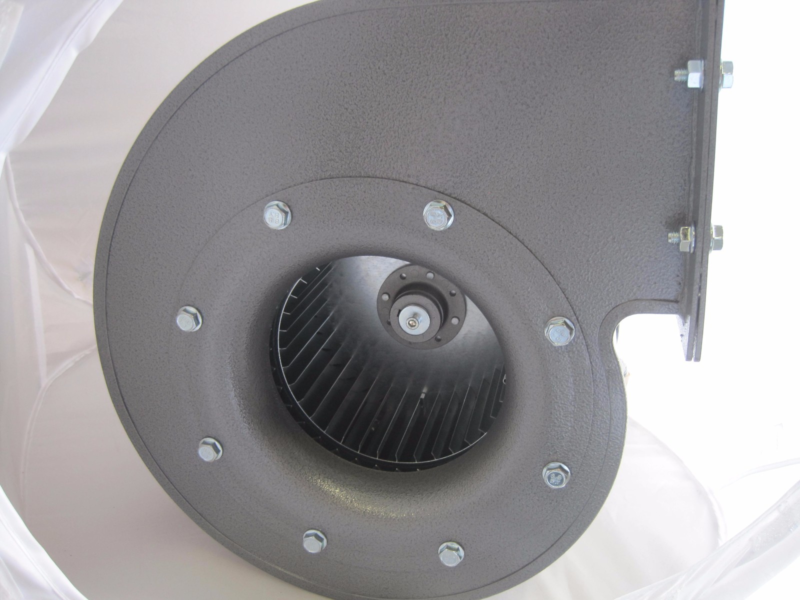 Industrial Centrifugal Fan Blower 2400m3/hr 2900rp Fume Extract Biomass Powerful