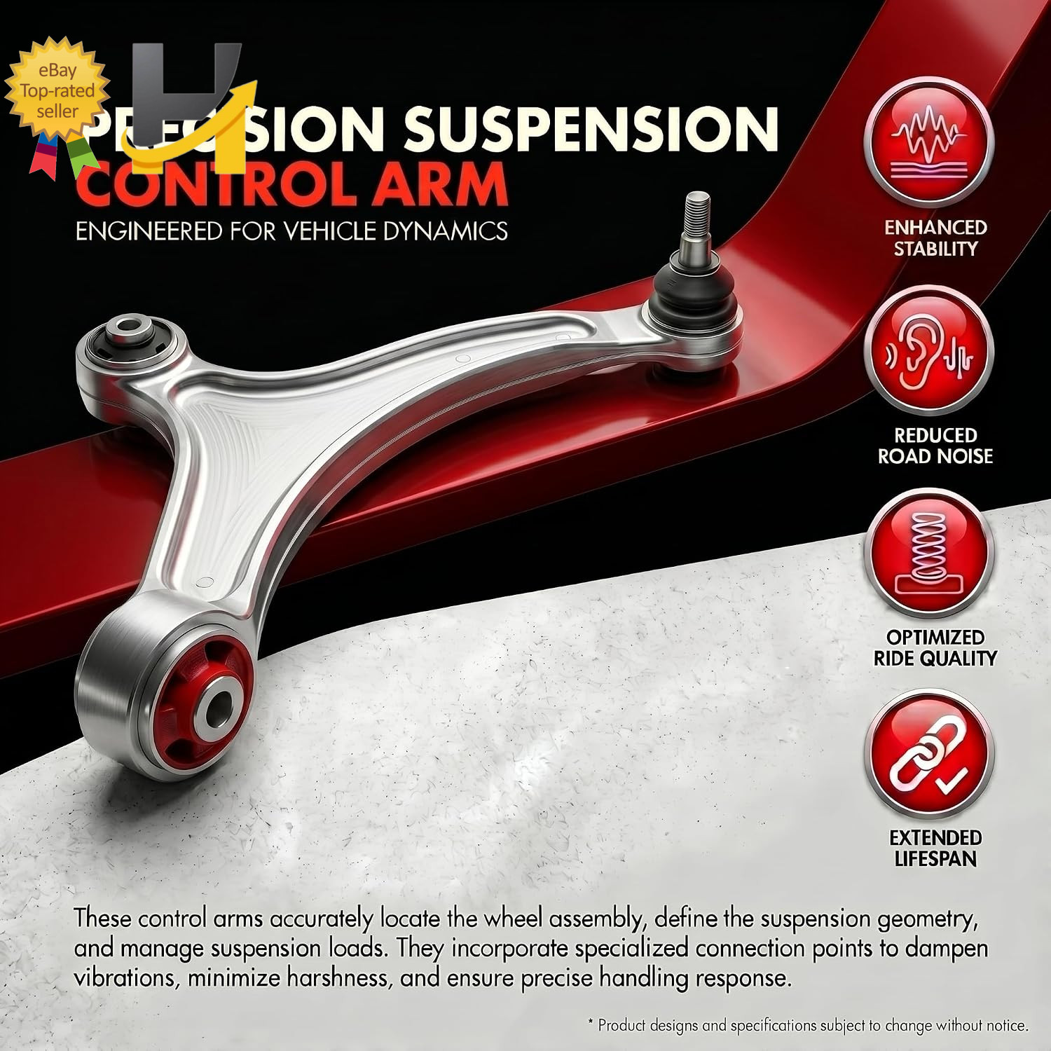 8Pcs Front Lower Control Arm Sway Bar Link Tie Rod Ends for 2007-2011 Honda CR-V