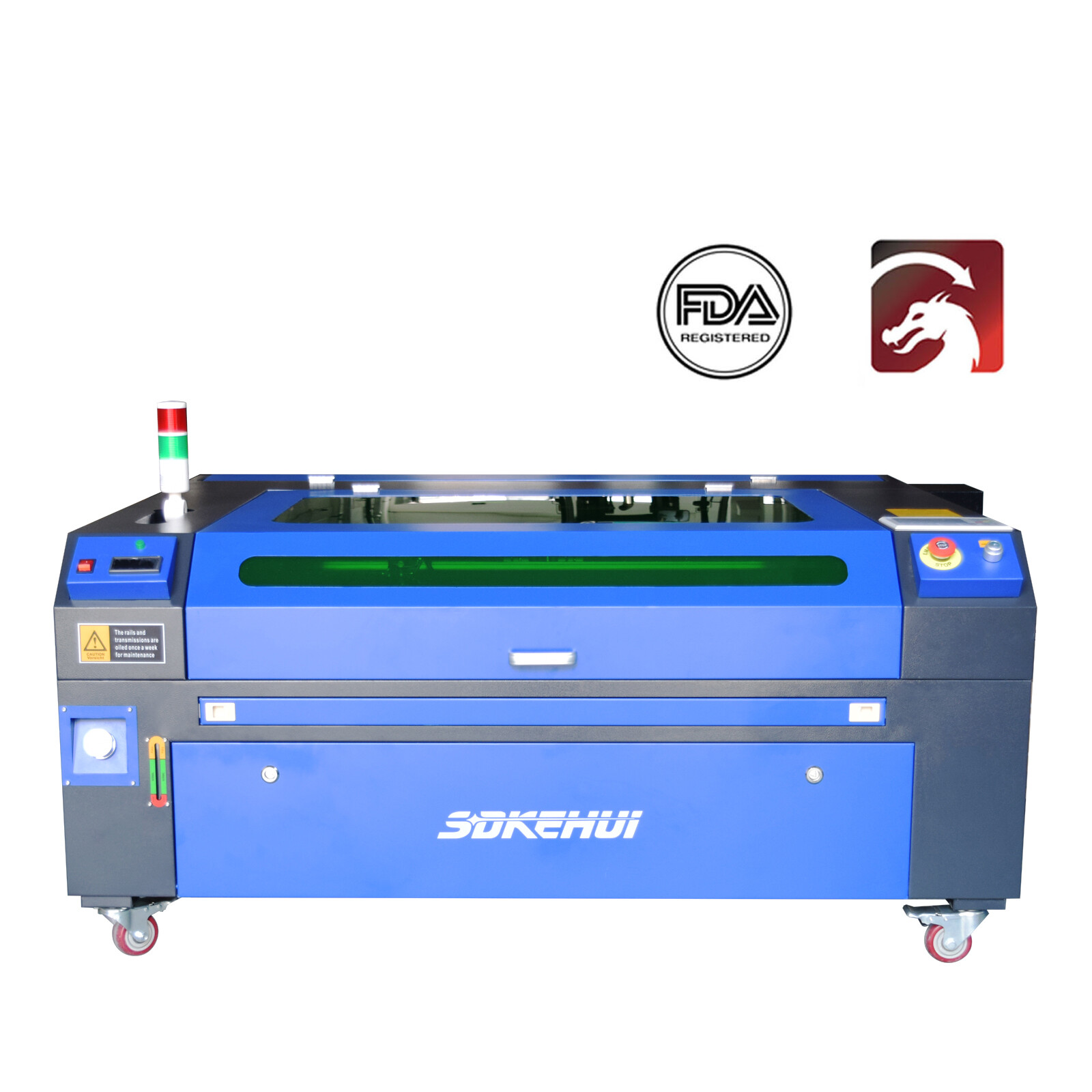 Autofocus 100W Co2 Laser Engraving Machine Laser Cutting Cutter Machine 40x32in
