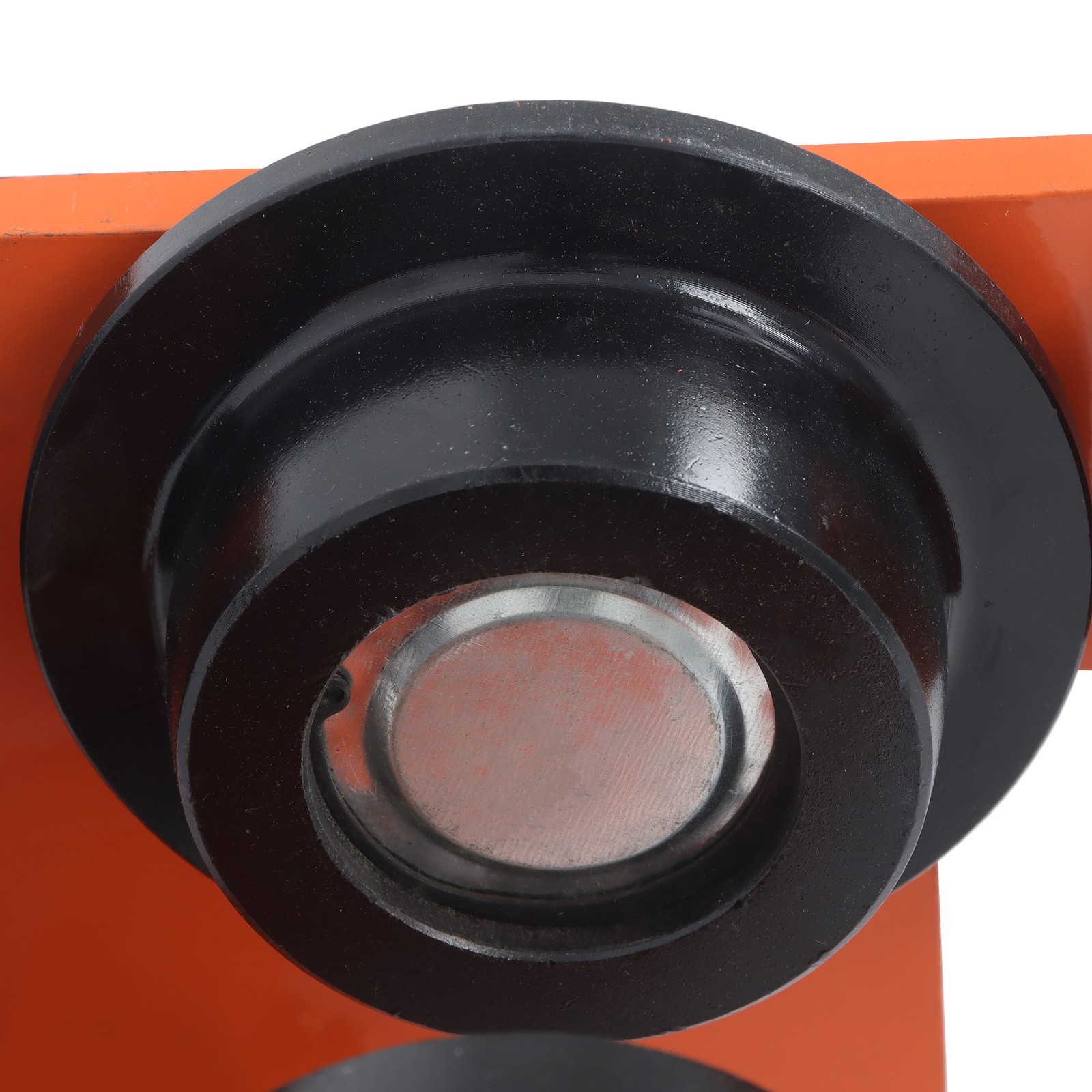 11000lbs/5 Ton I-Beam Hand Trolley Alloy Steel Double Wheel 120-195mm Adjustable
