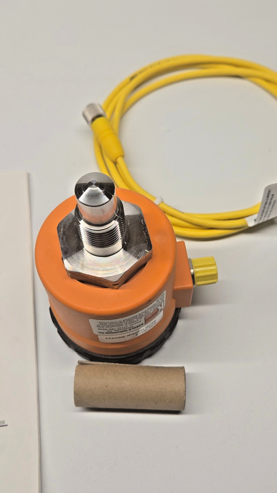NEW KOBOLD KAL-4215 THERMAL FLOW SWITCH KAL-K KAL4215 *WITH CABLE