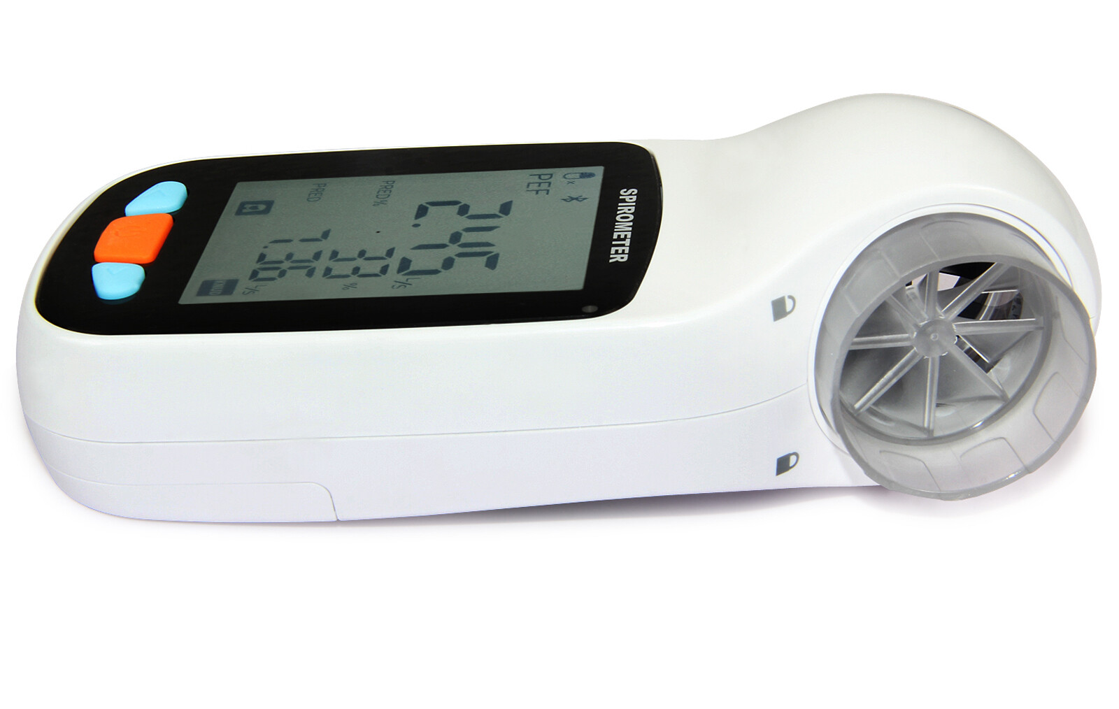 handheld Spirometer Pulmonary Function Lung Volume Device Bluetooth NEW 70b