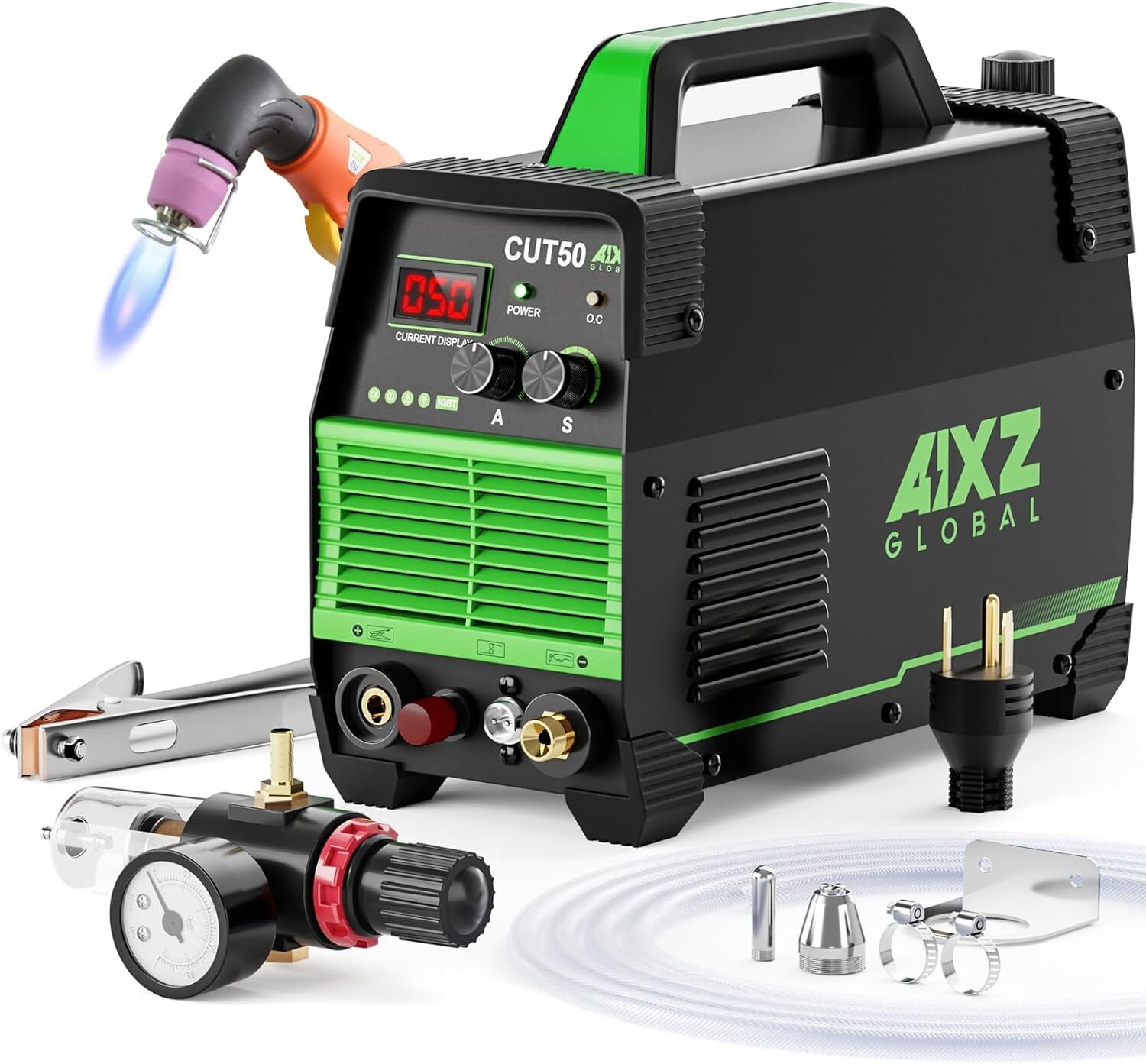 110/220V Non-Touch HF, Plasma Cutter with Helmet &Gloves For HOME DIY US STOCK