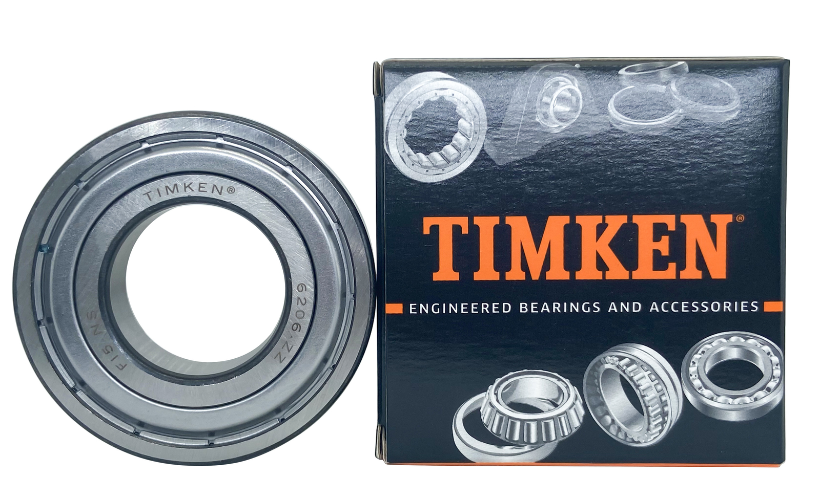 (10PACK) TIMKEN 6206-ZZ 30X62X16MM Double Metal Seal Bearings USA Brand