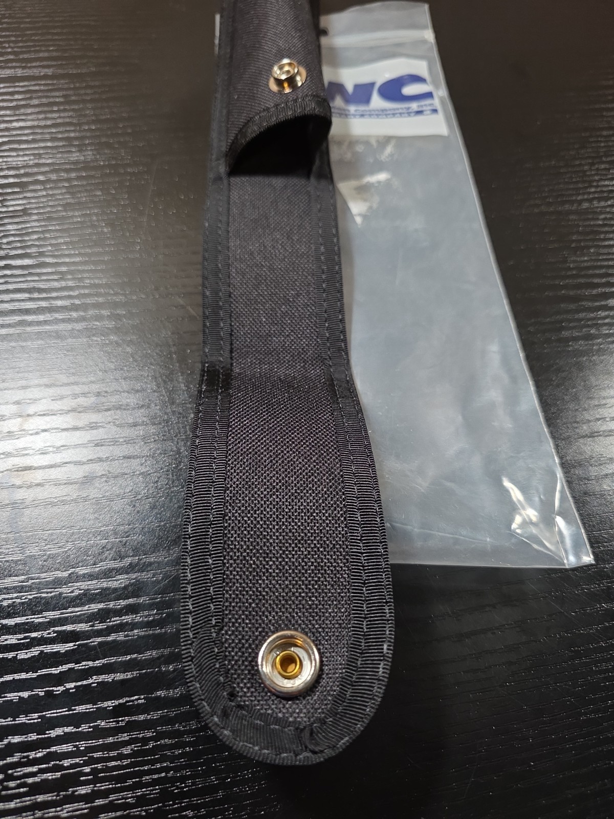 HWC Nylon Flashlight Holder Streamlight Stinger Duty Belt Police Black NEW NOS